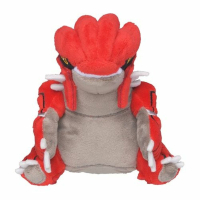Authentic Pokemon Center Plush Pokemon fit Groudon 20cm (long)